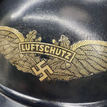 Load image into Gallery viewer, WW2 German Luftshutz Gladiator Helmet - Original Near Mint Example - The Militaria Shop
