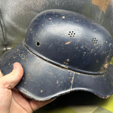 Charger l'image dans la galerie, Original WW2 German Luftshutz Helmet Complete with Liner & Chinstrap