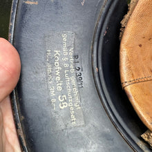 Charger l'image dans la galerie, Original WW2 German Luftshutz Helmet Complete with Liner & Chinstrap