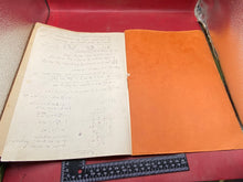 Load image into Gallery viewer, Interesting WW2 German 1940 Feldpost / Musicians Regiment Booklet - The Militaria Shop