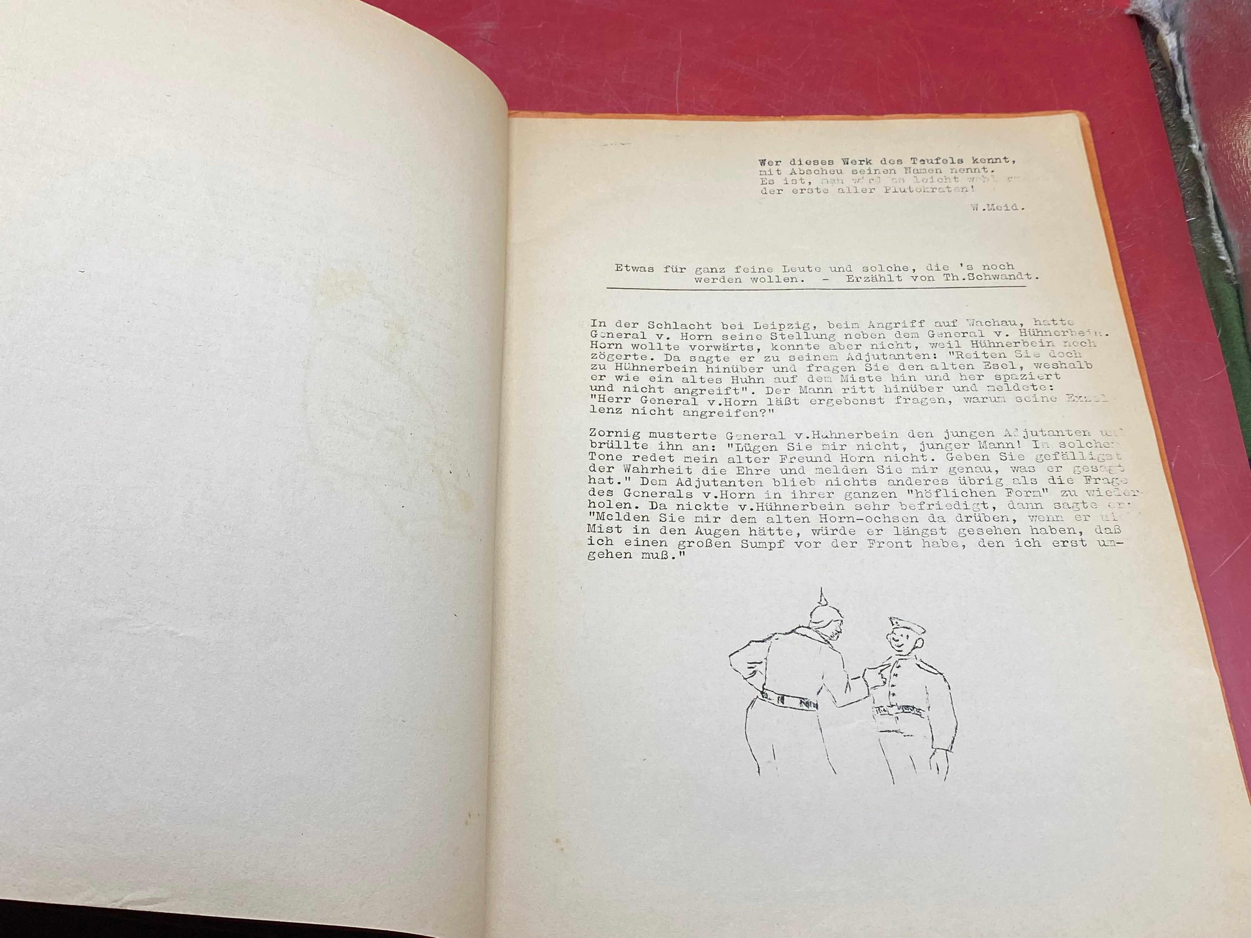 Interesting WW2 German 1940 Feldpost / Musicians Regiment Booklet - The Militaria Shop