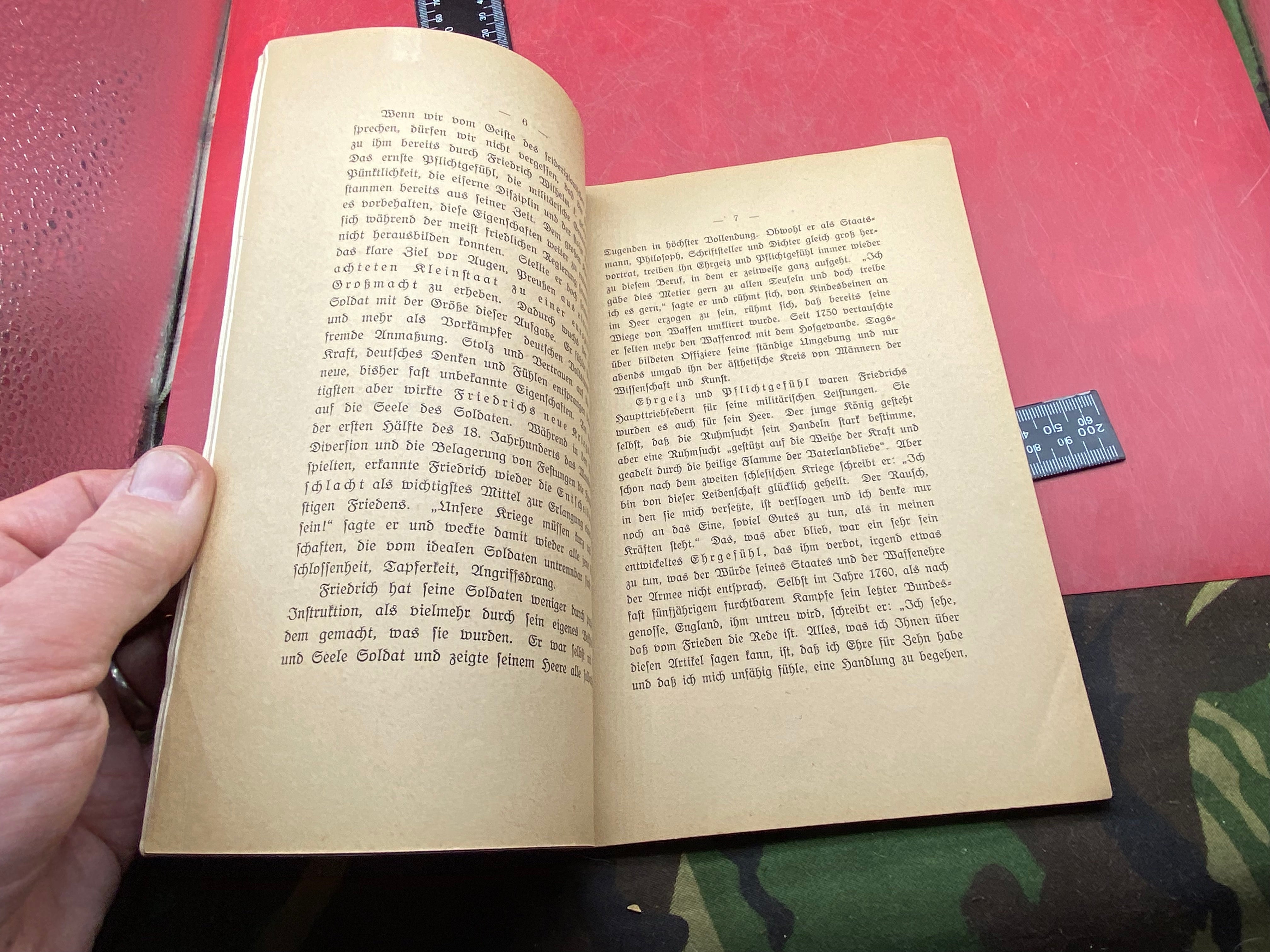 Original 1924 dated - Signed Copy of the Book Soldatengeift - by a German Officer - The Militaria Shop