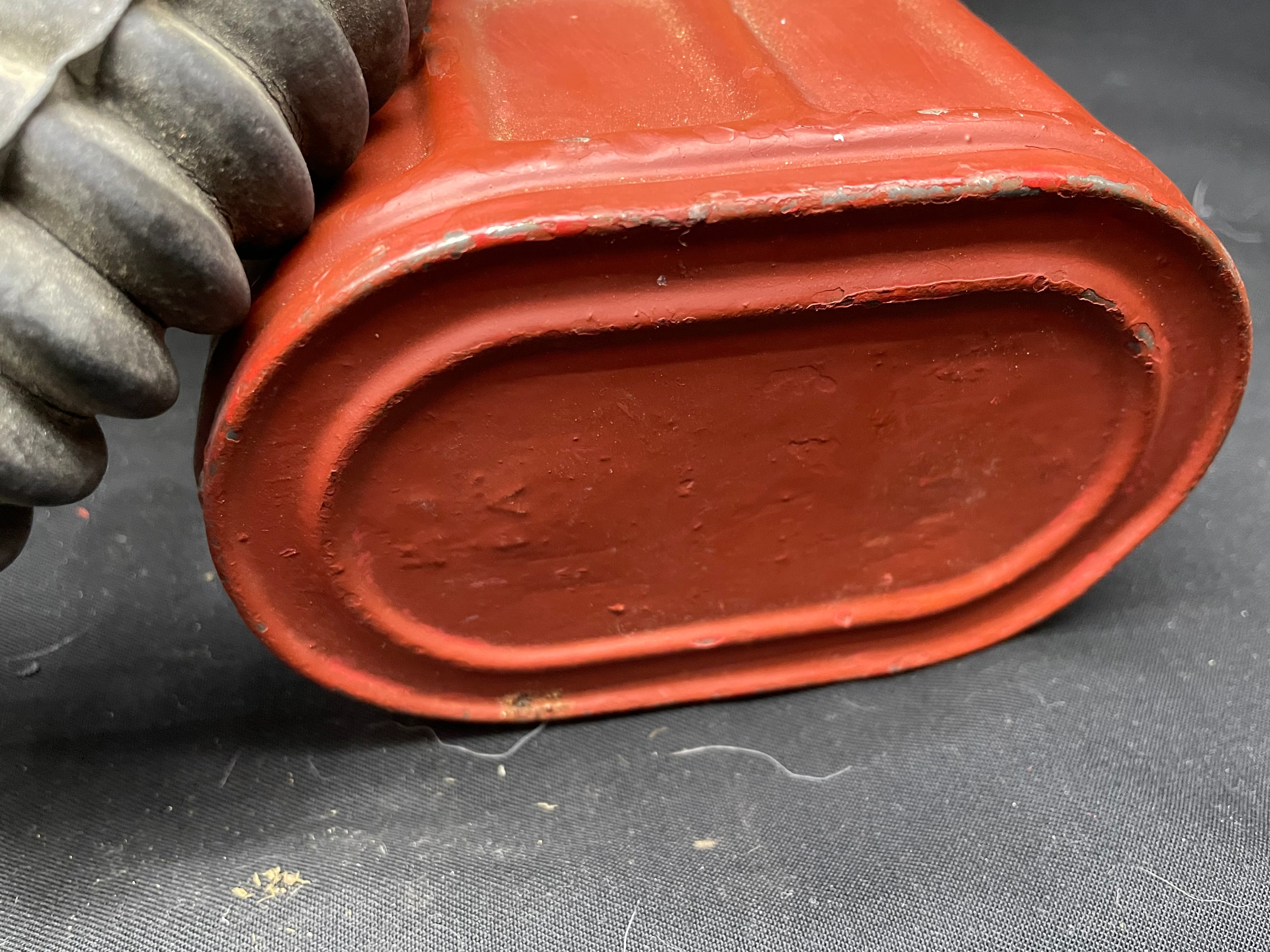 WW2 British Army Gas Mask Set - Long Hose Variation for Drivers etc - The Militaria Shop