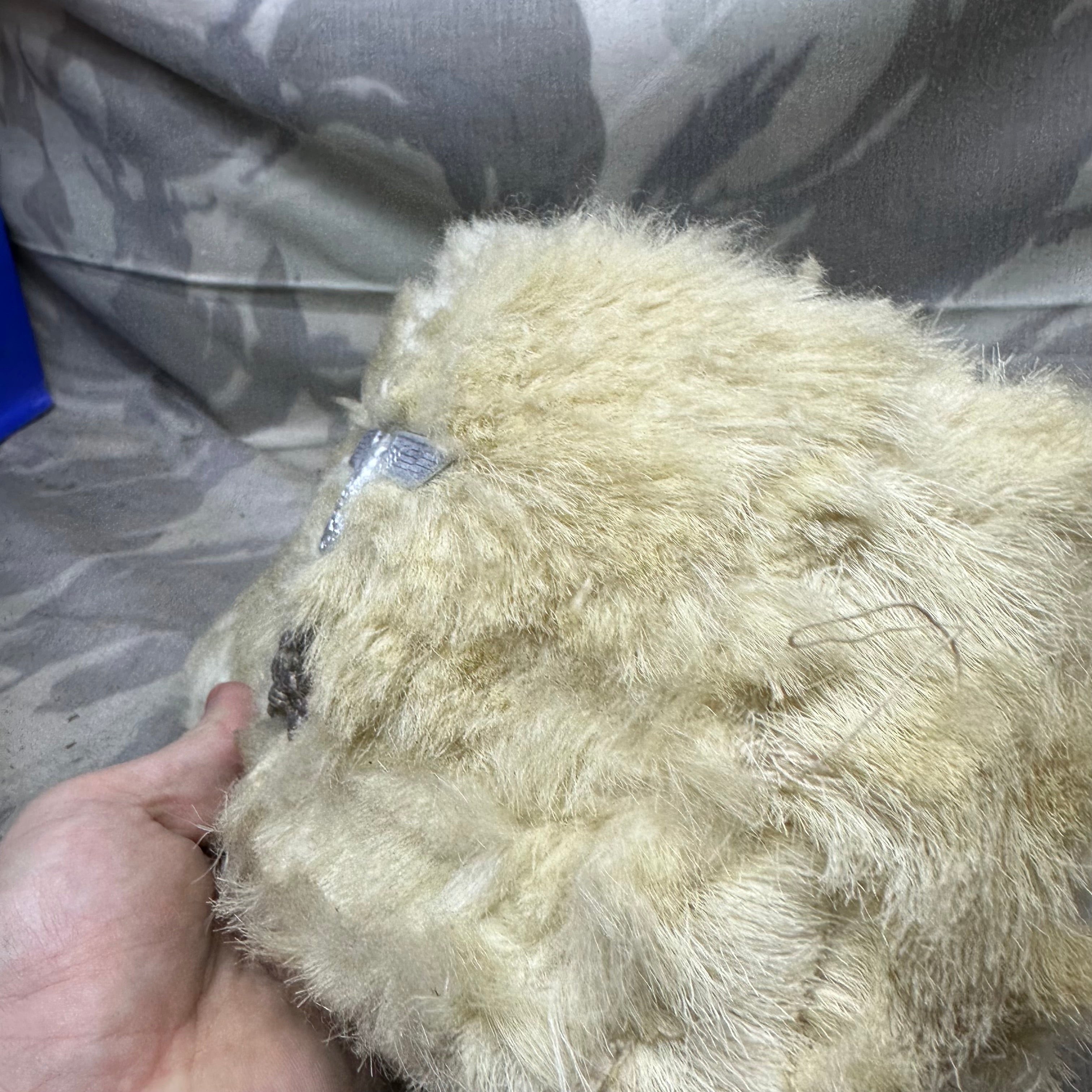 Original WW2 Swedish Army Wool Fur Hat - German Insignia - The Militaria Shop
