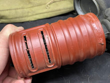 Load image into Gallery viewer, Original WW2 British Army General Service Respirator & Bag in excellent condition - The Militaria Shop
