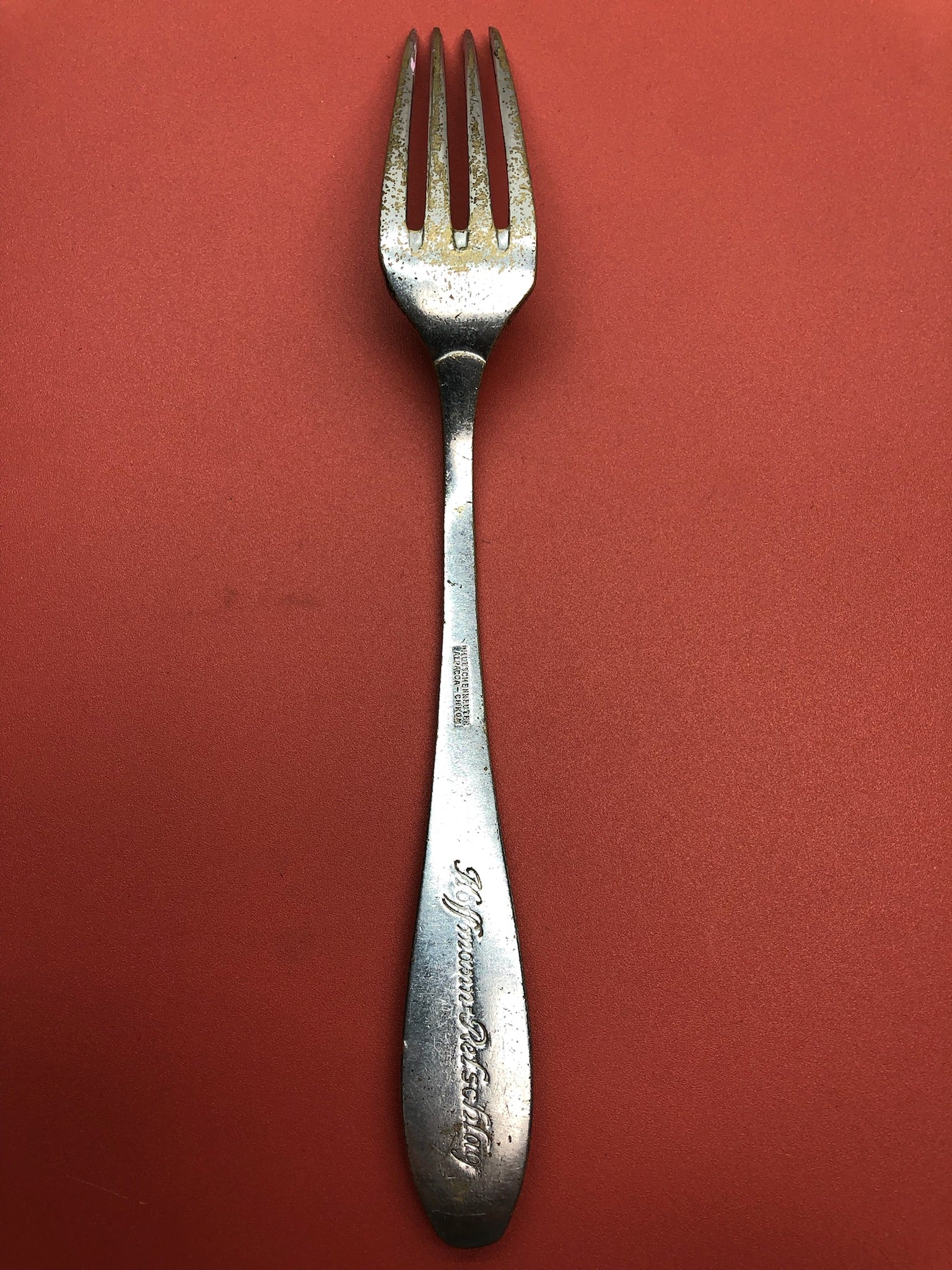 Original WW2 German Hoffmann Reichlag Fork - The Militaria Shop