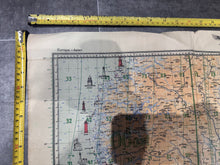 Load image into Gallery viewer, WW2 German Luftwaffe Pilots Navigation Map of Europe - 1943 - The Militaria Shop
