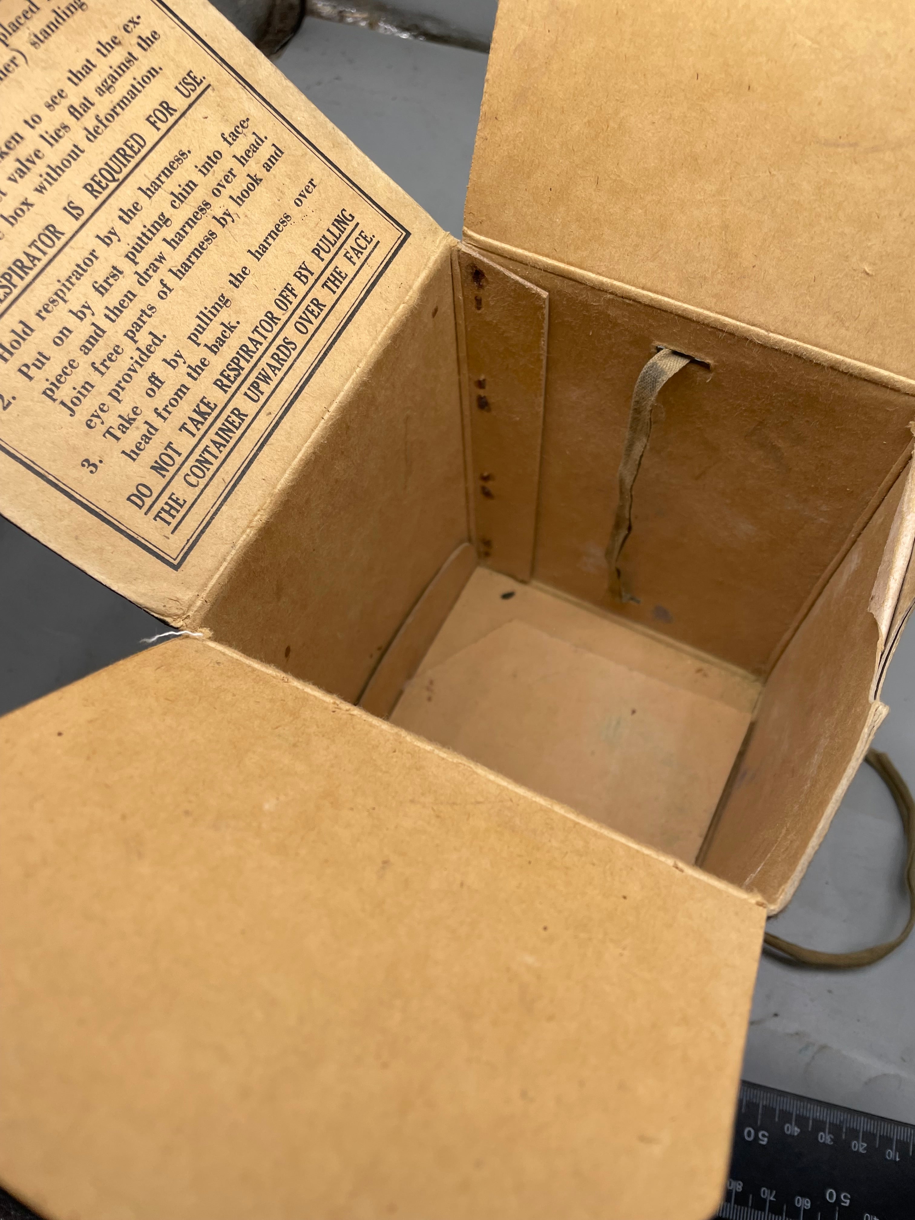 Original WW2 British Home Front Childs Mickey Mouse Gas Mask in Box - The Militaria Shop