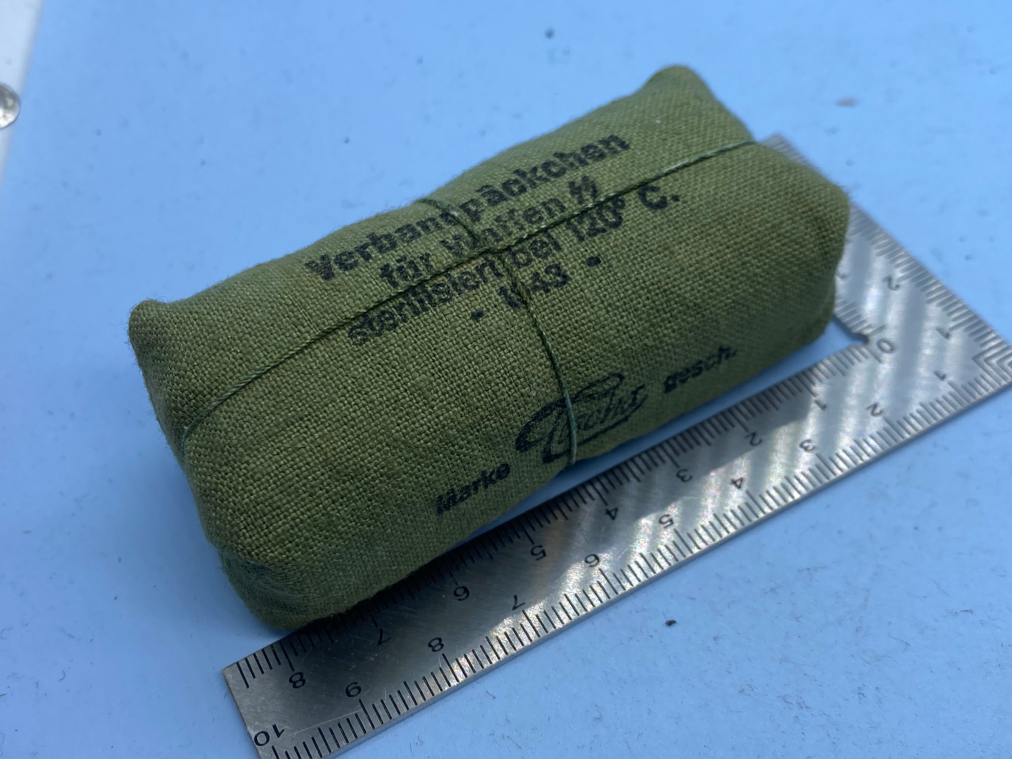 Reproduction WW2 SS / German Army Wound Dressing - The Militaria Shop