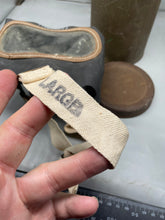 Charger l'image dans la galerie, WW2 British Civilian Gas Mask in Private Purchase Carrying Tin