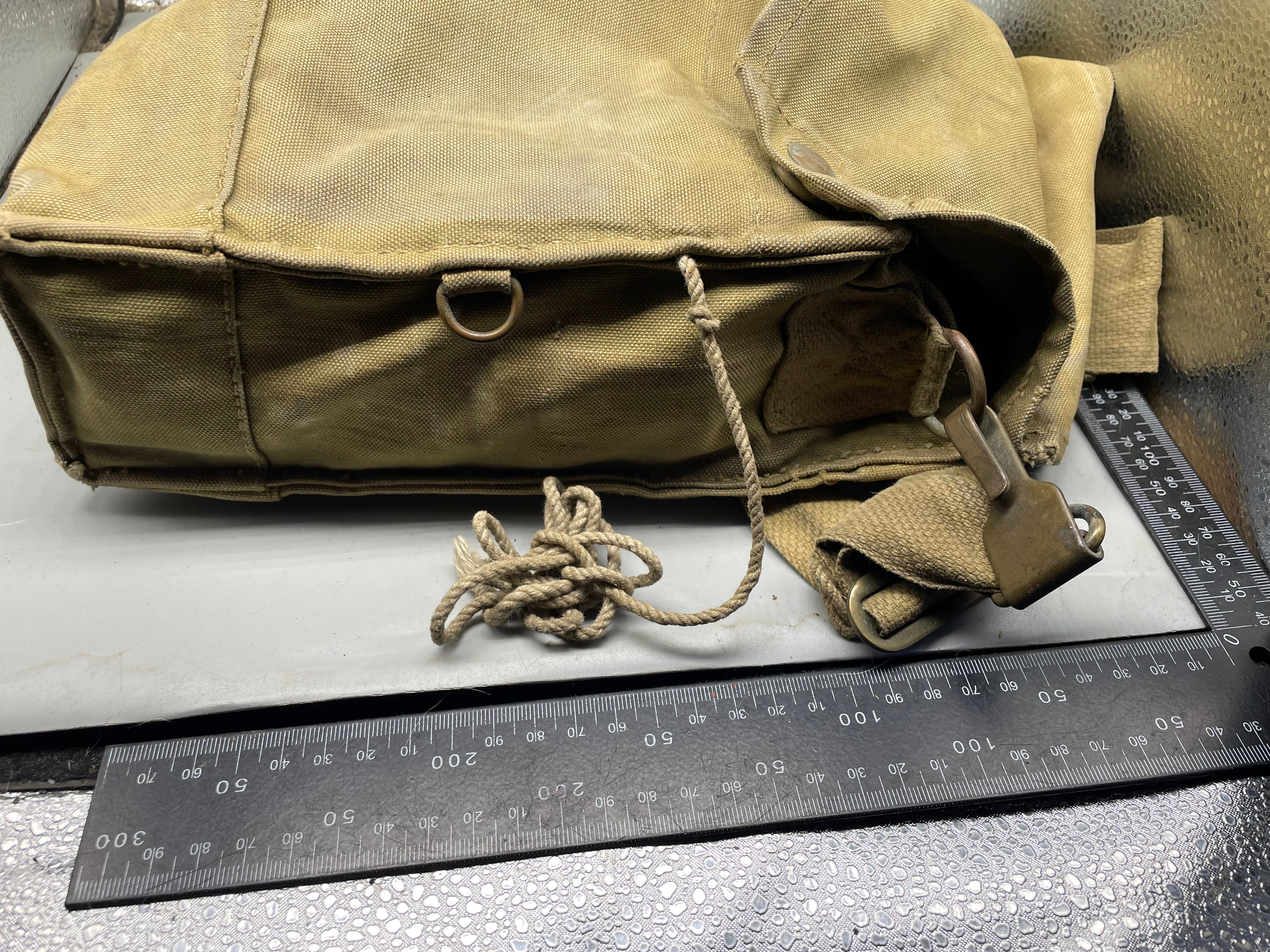 Original WW2 British Army General Service Respirator & Bag in excellent condition - The Militaria Shop