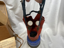Lade das Bild in den Galerie-Viewer, Original WW2 British Home Front Childs Mickey Mouse Gas Mask in Box - 1939 Dated