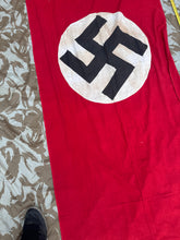 Charger l'image dans la galerie, Original WW2 German NSDAP Building Banner Party Flag - The Militaria Shop
