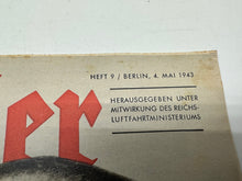 Charger l'image dans la galerie, Original WW2 German Army Der Adler Propaganda Magazine - 4th May 1943 - The Militaria Shop