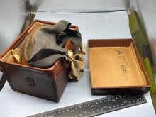 Charger l'image dans la galerie, WW2 British Home Front Civilian Pattern Gas Mask in Leatherette Box - The Militaria Shop