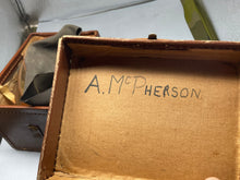 Charger l'image dans la galerie, WW2 British Home Front Civilian Pattern Gas Mask in Leatherette Box - The Militaria Shop