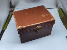 Charger l'image dans la galerie, WW2 British Home Front Civilian Pattern Gas Mask in Leatherette Box - The Militaria Shop