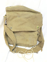 Load image into Gallery viewer, Original WW2 British Army Soldiers Gas Mask Bag in good condition