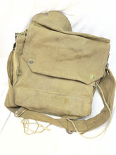 Load image into Gallery viewer, Original WW2 British Army Soldiers Gas Mask Bag in good condition
