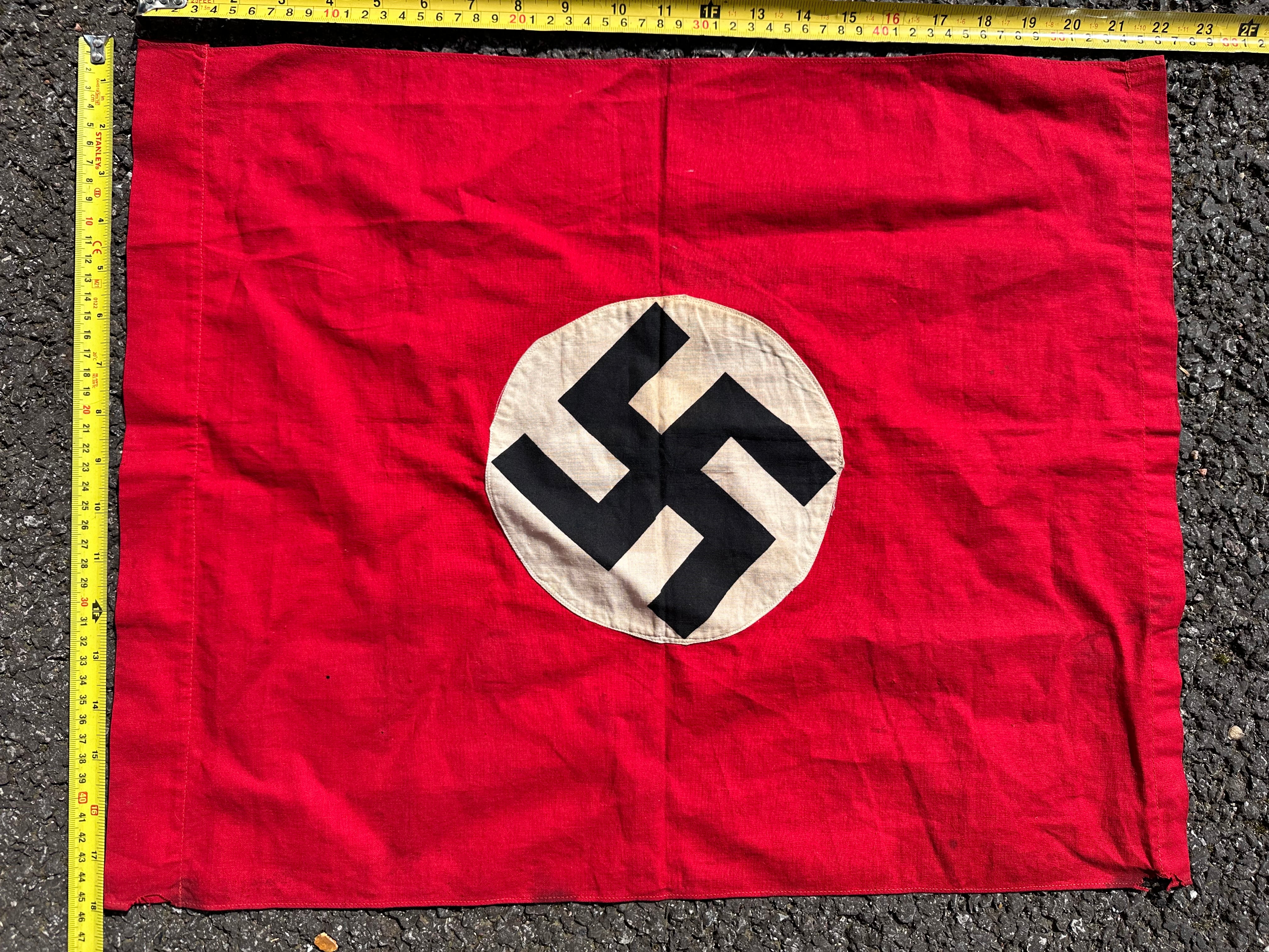 Original WW2 German Party Flag - The Militaria Shop
