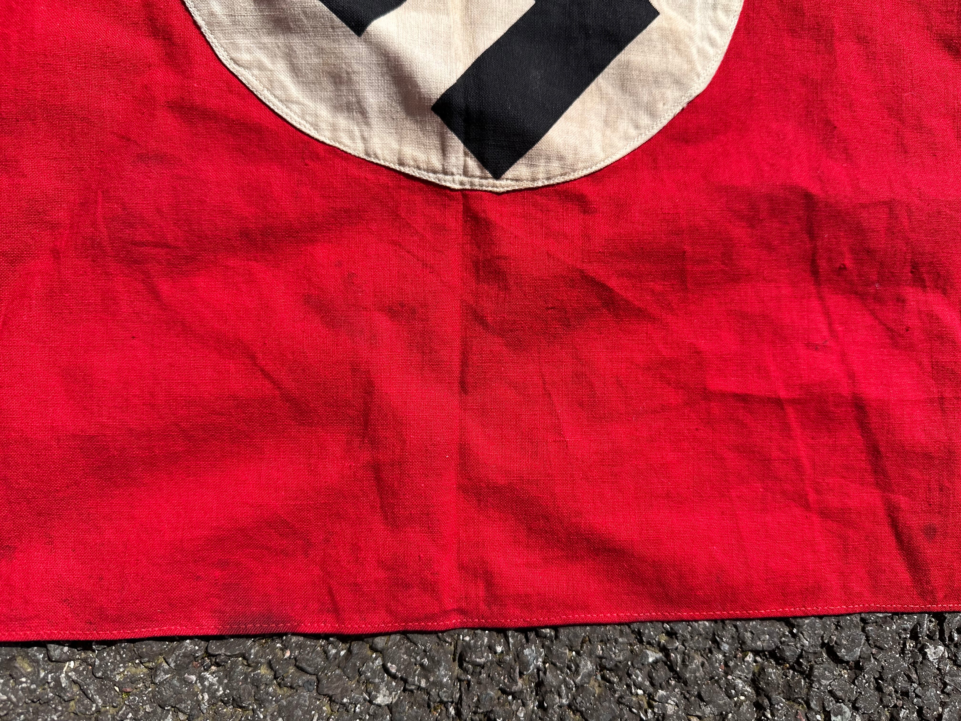 Original WW2 German Party Flag - The Militaria Shop