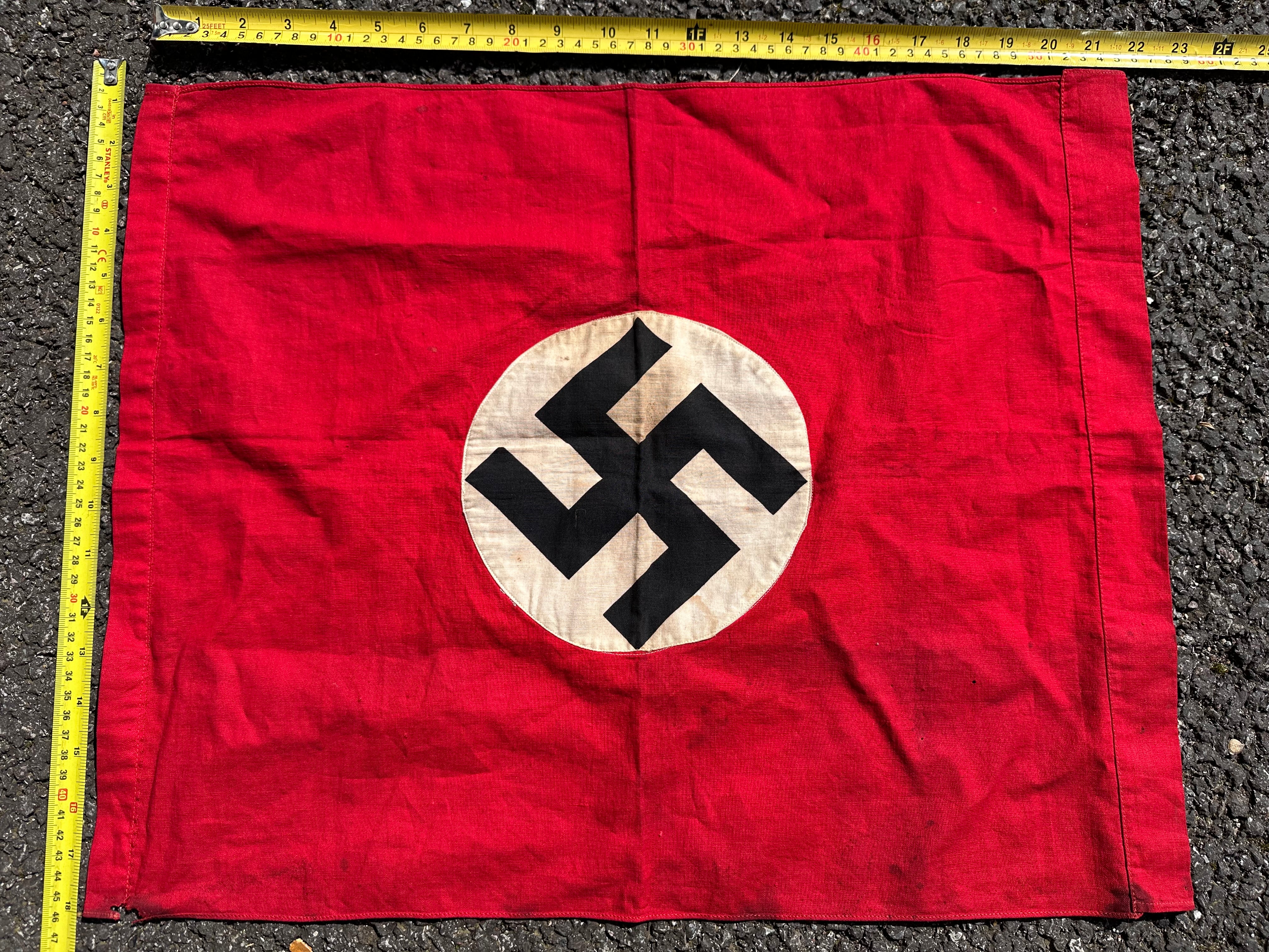 Original WW2 German Party Flag - The Militaria Shop