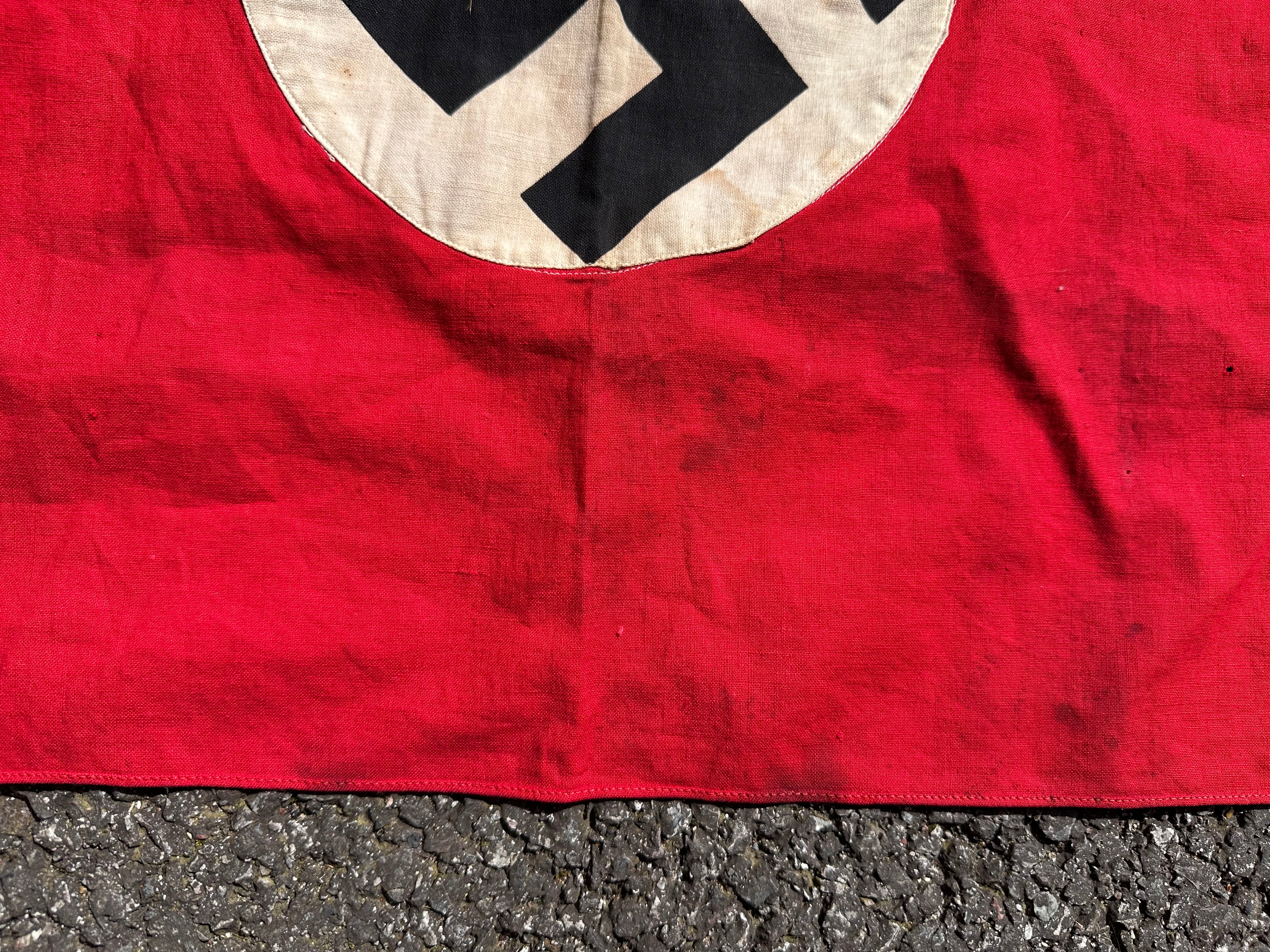 Original WW2 German Party Flag - The Militaria Shop