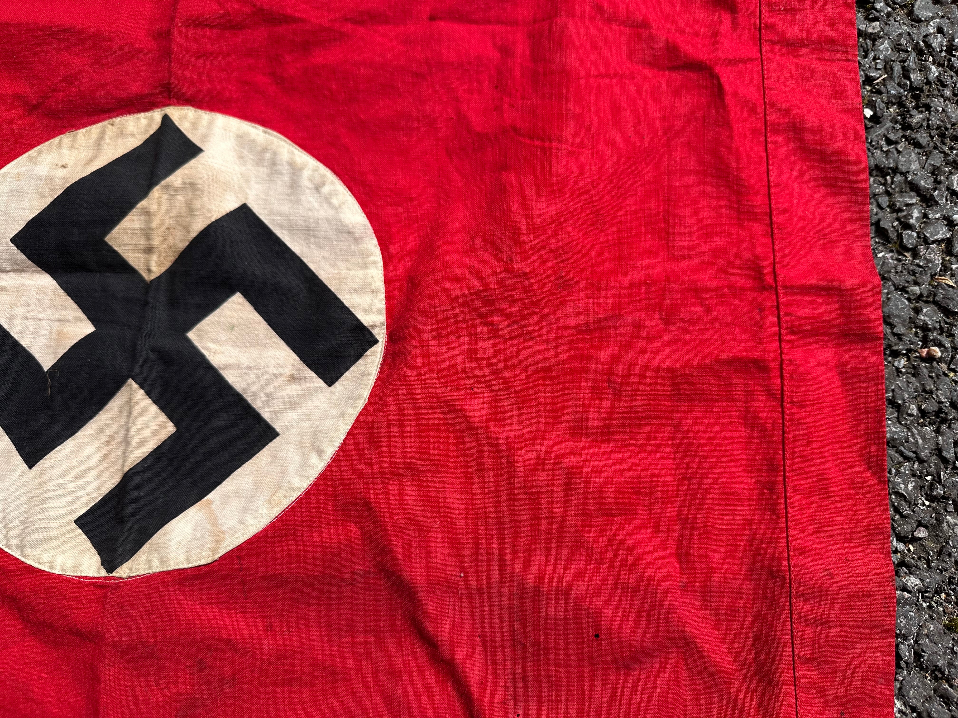Original WW2 German Party Flag - The Militaria Shop