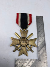 Charger l'image dans la galerie, Original WW2 German War Merit Cross with Swords - The Militaria Shop