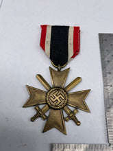 Charger l'image dans la galerie, Original WW2 German War Merit Cross with Swords - The Militaria Shop