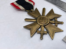 Charger l'image dans la galerie, Original WW2 German War Merit Cross with Swords - The Militaria Shop