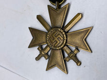 Charger l'image dans la galerie, Original WW2 German War Merit Cross with Swords - The Militaria Shop