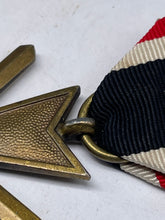 Charger l'image dans la galerie, Original WW2 German War Merit Cross with Swords - The Militaria Shop