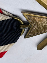 Charger l'image dans la galerie, Original WW2 German War Merit Cross with Swords - The Militaria Shop
