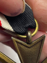 Charger l'image dans la galerie, Original WW2 German War Merit Cross with Swords - The Militaria Shop