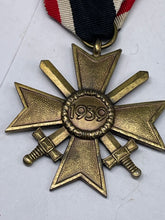 Charger l'image dans la galerie, Original WW2 German War Merit Cross with Swords - The Militaria Shop