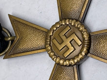 Charger l'image dans la galerie, Original WW2 German War Merit Cross without Swords - The Militaria Shop