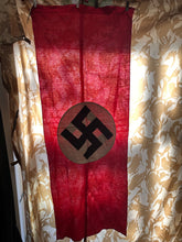 Charger l'image dans la galerie, Original WW2 German NSDAP Party Building Banner Flag Double Sided - The Militaria Shop