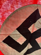 Charger l'image dans la galerie, Original WW2 German NSDAP Party Building Banner Flag Double Sided - The Militaria Shop