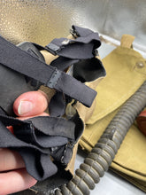 Load image into Gallery viewer, Original WW2 British Army Long-Hose Gas Mask with Bag - Stunning Condition - The Militaria Shop