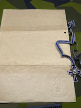 Load image into Gallery viewer, Original WW2 German Mother's Cross in Silver with Certificate - Adolf Hitler Signature - The Militaria Shop