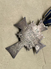 Load image into Gallery viewer, Original WW2 German Mother's Cross in Silver with Certificate - Adolf Hitler Signature - The Militaria Shop
