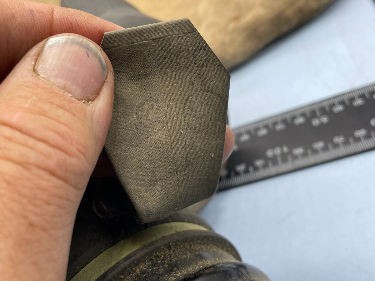 Original WW2 British Home Front Warden's Gas Mask with Filter in Bag - The Militaria Shop