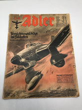 Charger l'image dans la galerie, Original WW2 German Luftwaffe Der Adler Propaganda Magazine - 6th May 1941