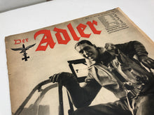 Charger l'image dans la galerie, Original WW2 German Luftwaffe Der Adler Propaganda Magazine - 12th Aug 1941