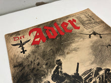 Charger l'image dans la galerie, Original WW2 German Luftwaffe Der Adler Propaganda Magazine - 26th Aug 1941