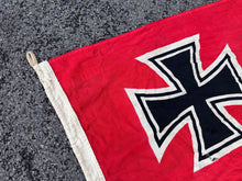 Lade das Bild in den Galerie-Viewer, Original WW2 German Kriegsmarine Ship Battle Flag - 3.35m x 2m