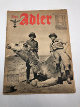 Charger l'image dans la galerie, Original WW2 German Luftwaffe Der Adler Propaganda Magazine - 7th April 1941
