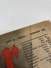 Charger l'image dans la galerie, Original WW2 German Luftwaffe Der Adler Propaganda Magazine - 1st December 1941