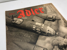 Charger l'image dans la galerie, Original WW2 German Luftwaffe Der Adler Propaganda Magazine - 1st December 1941